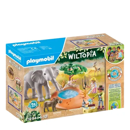 Playmobil Wiltopia Elephant at the Water Hole Playset