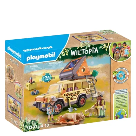 Playmobil Wiltopia Rescue All-Terrain Vehicle with Lions