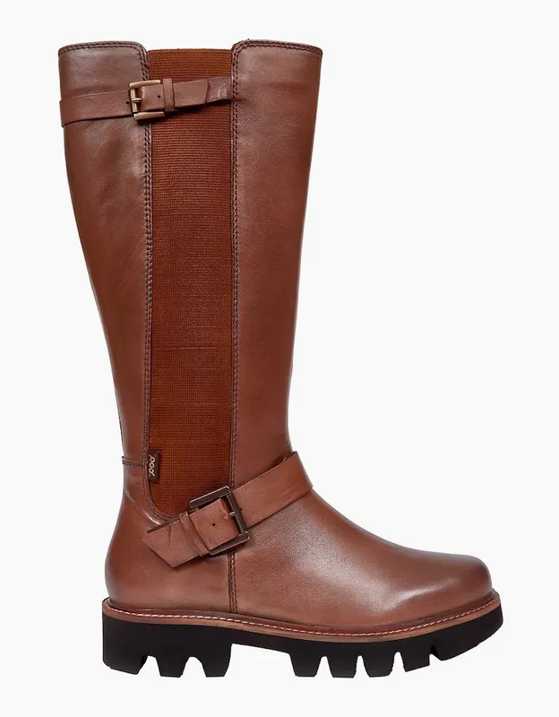 Pod Women's Aleena Womens Knee High Boots - Brown - Size: 5