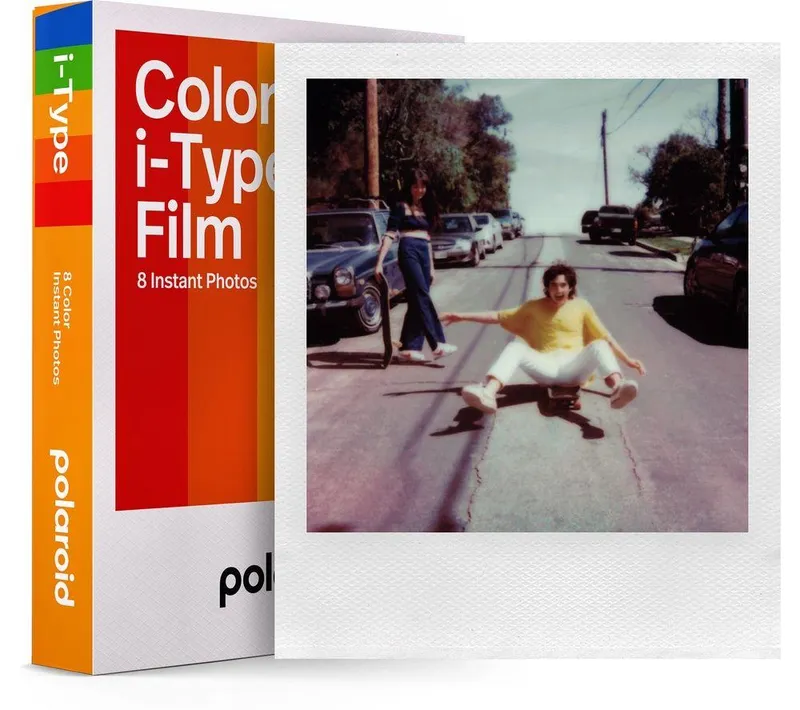 Polaroid i-Type Colour Film - Pack of 8, White