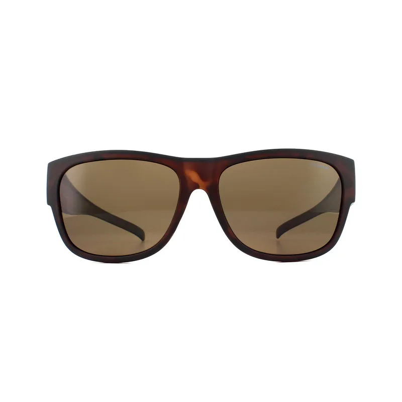 Polaroid Suncovers Square Unisex Havana Brown Polarized Sunglasses - One Size