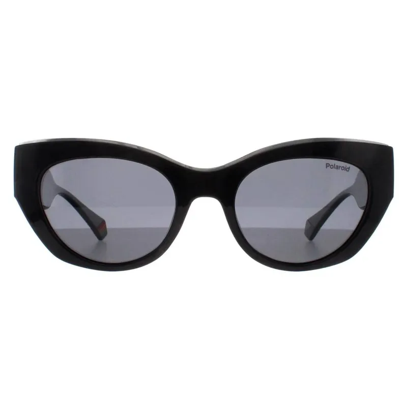 Polaroid Women's Cat Eye Black Grey Polarized Pld 6199/S/X Sunglasses - Black