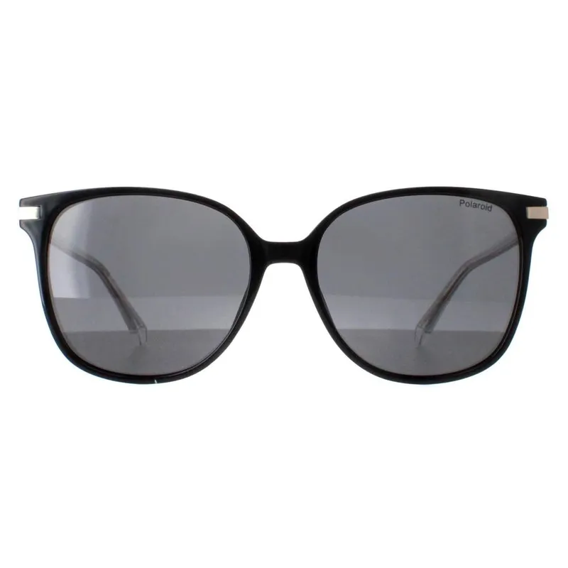 Polaroid Women's Square Gold Grey Grey Polarized Pld 4170/G/S/X Sunglasses - Grey
