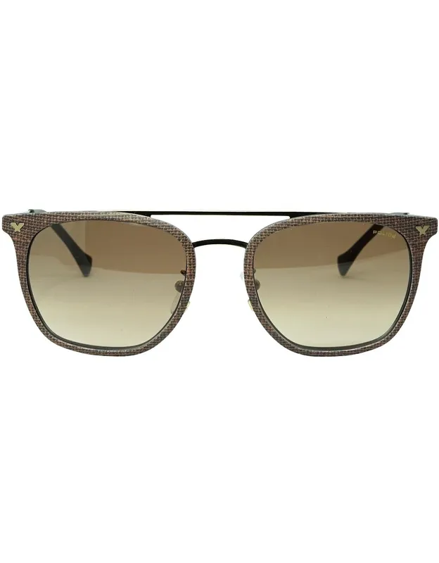 Men's Police Spl152 Ggny Gold Sunglasses - Size: One size