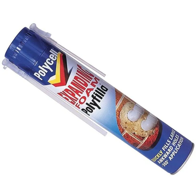 Polycell Expanding Foam Polyfilla 825ml