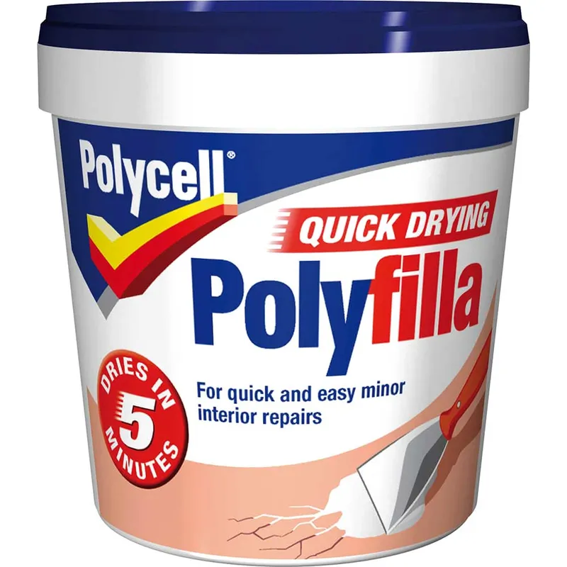 Polycell Quick Drying Polyfilla 1kg