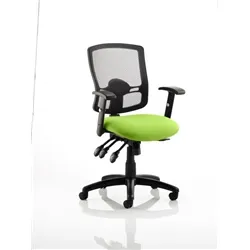 Portland Iii Task Operator Chair Black Mesh Back Swizzle Co