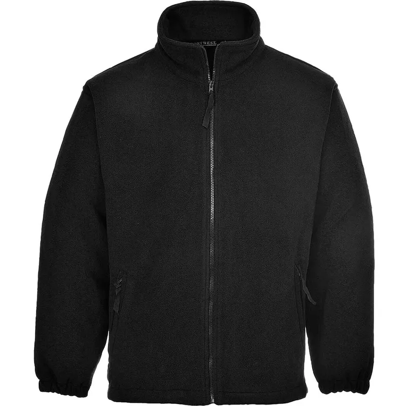Aran Fleece Jacket (Black) XL