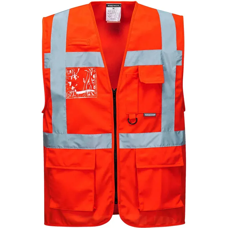 Berlin Executive Vest (Red) Xxl