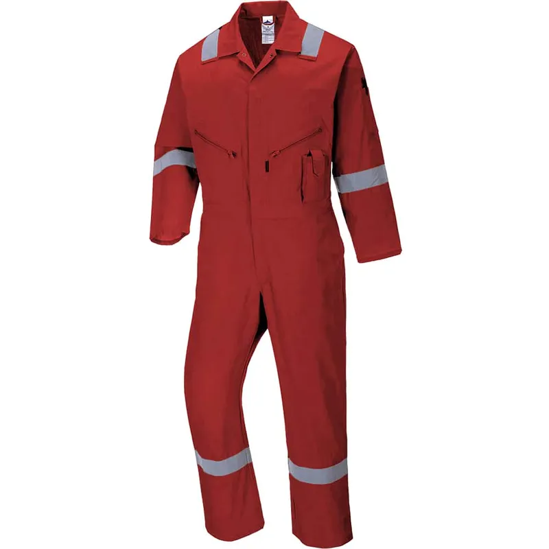 Portwest Iona Cotton Coverall XL Red