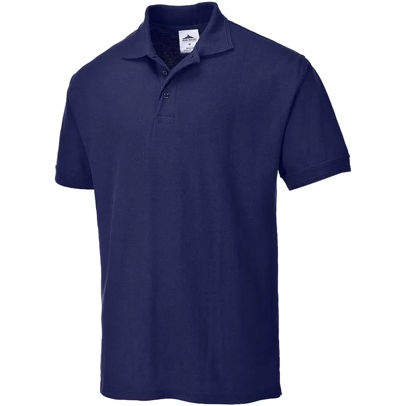 Portwest Naples Polo Shirt S/S S Navy