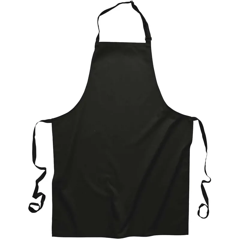 Portwest Polycotton Bib Apron Blk (Pack of 12)