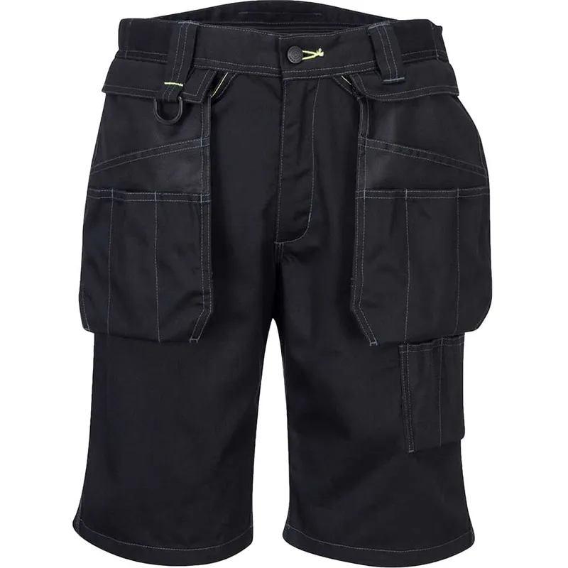 Portwest PW3 Holster Work Shorts 38 Blk