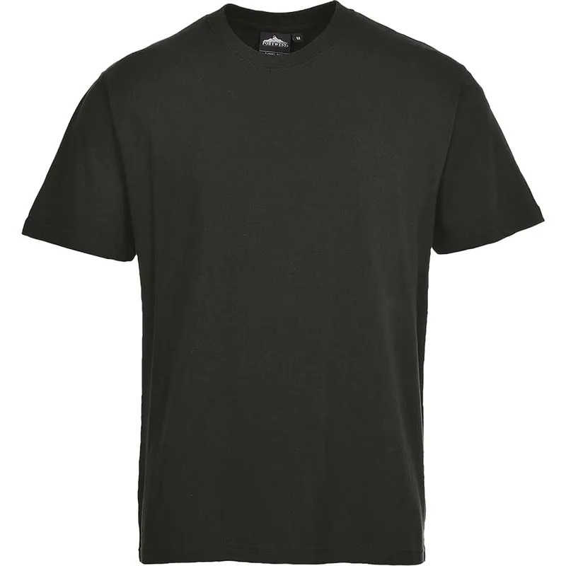 Portwest Turin Premium T Shirt Black M