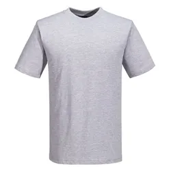 Portwest Turin Premium T-Shirt L Heather Gry (Pack of 12)