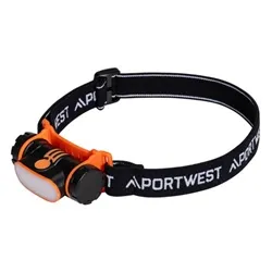 Portwest USB Rechargeable LED Head Light Blk
