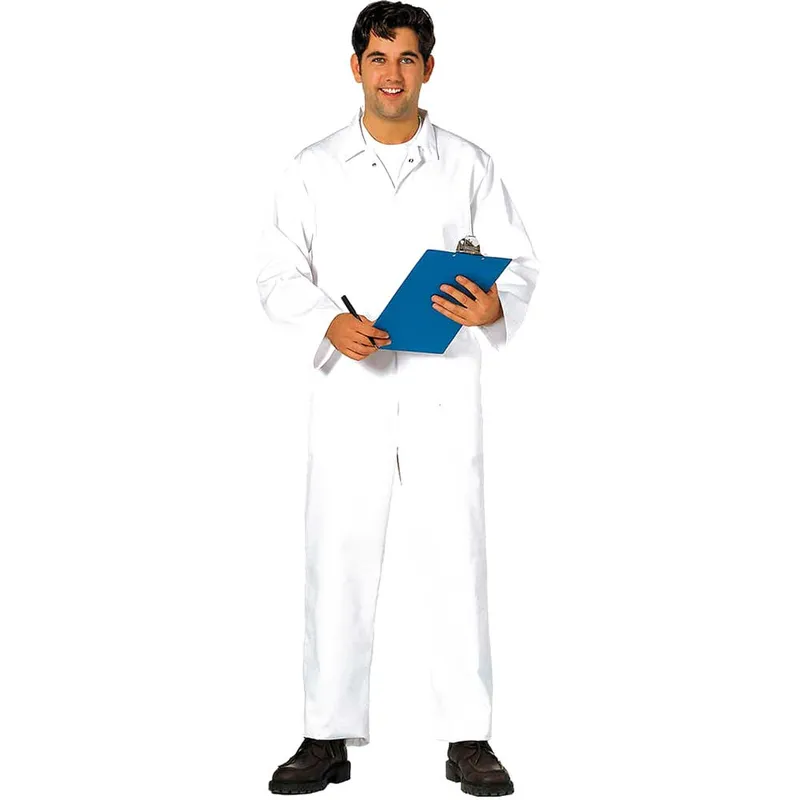 Portwest White Food Coverall Size XL