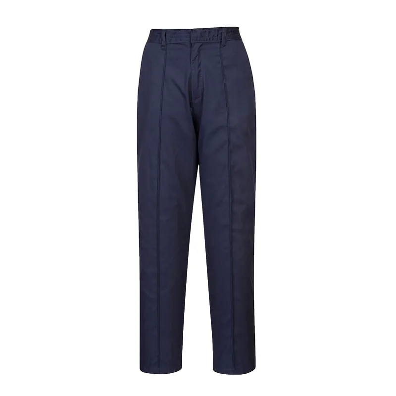 Portwest Womens Elasticated Trousers M Navy