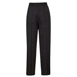 Portwest Womens Elasticated Trousers S Blk