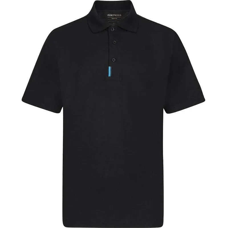 Portwest WX3 Polo Shirt S Blk