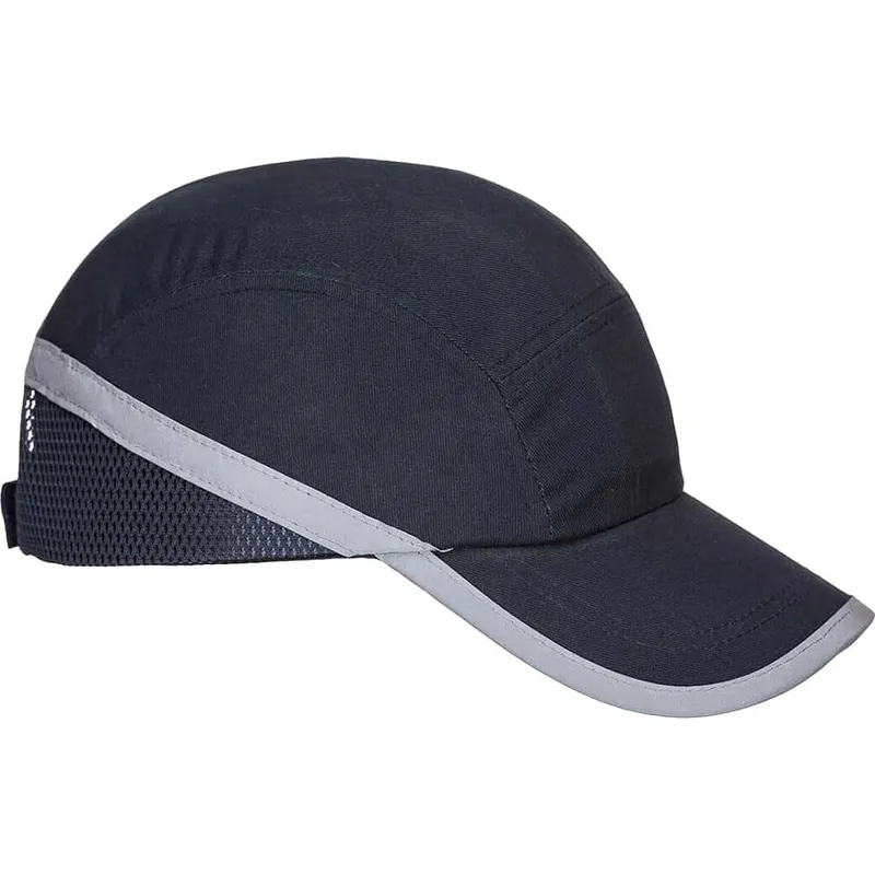 Unbranded Hi-Vis Bump Cap (Navy)