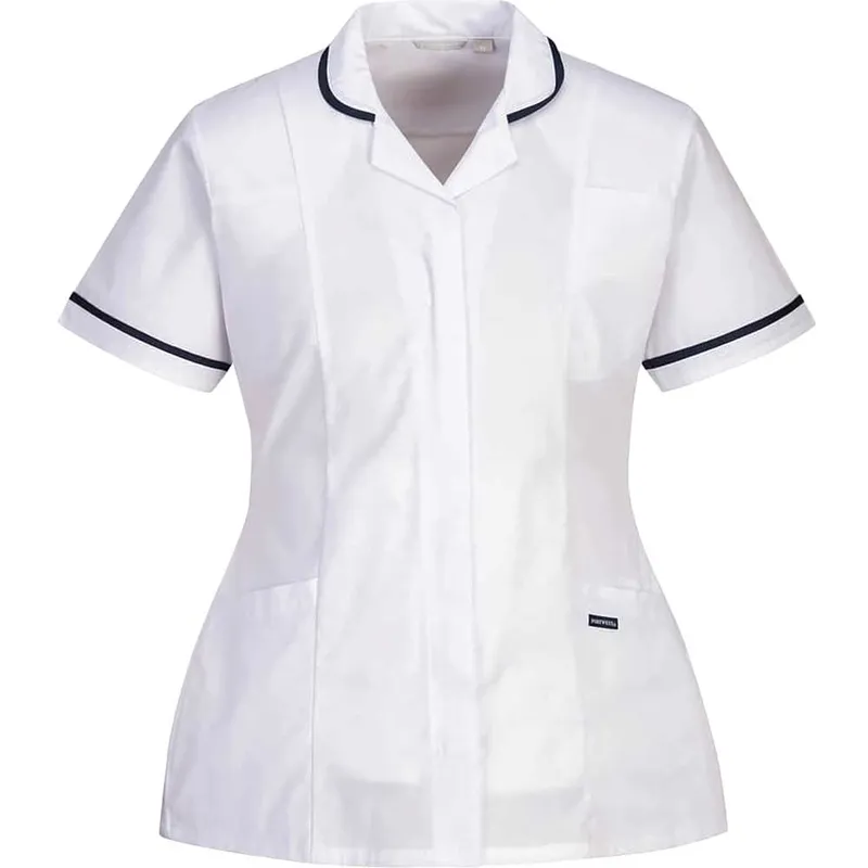 Unbranded Stretch Classic Tunic (White) Large