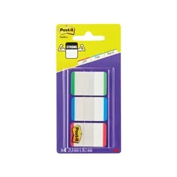 Post-it Index Tabs 25mm Assorted colours Ref 686L-Gbr [Pack 66]
