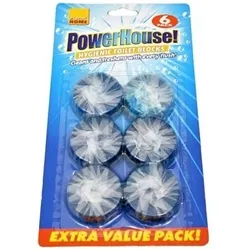 Powerhouse Blue Toilet Blocks Pack 6's - Pack (12)