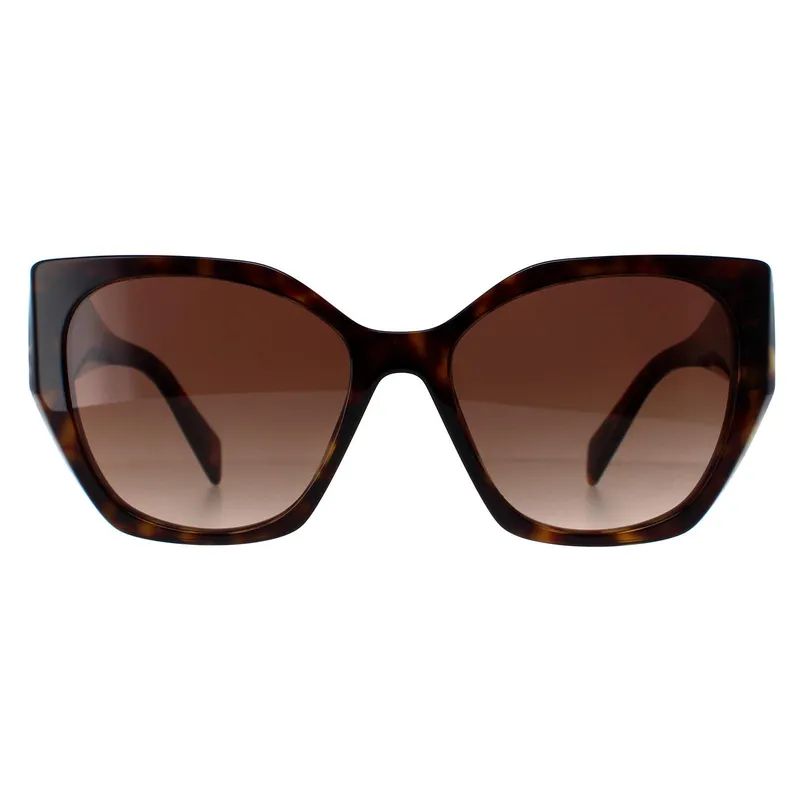 Prada Square Womens Havana Brown Gradient Pr19zs - One Size