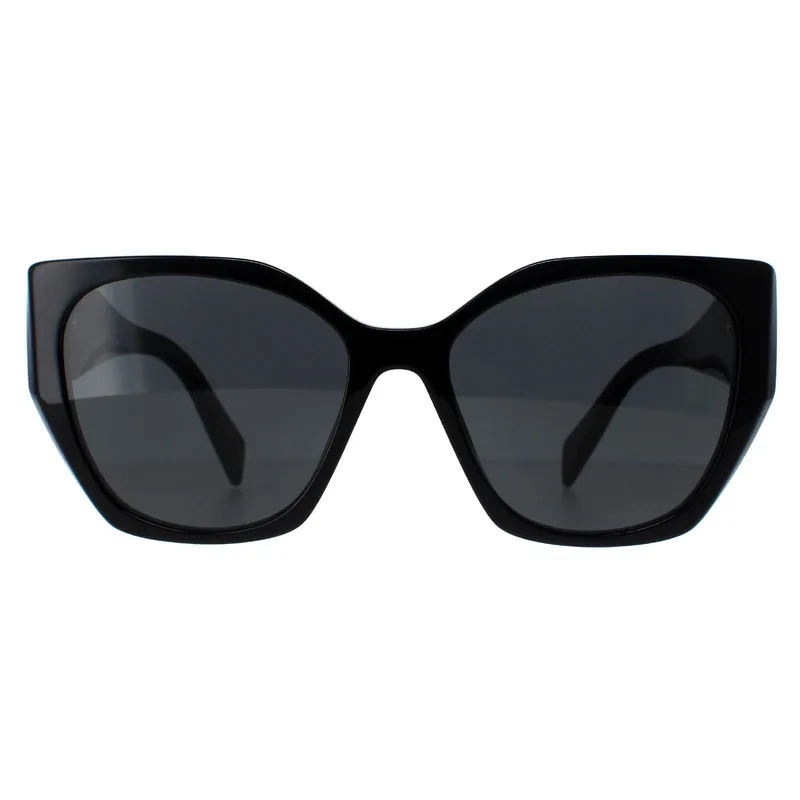 Prada Women's Square Black Dark Grey PR19ZS Black One Size