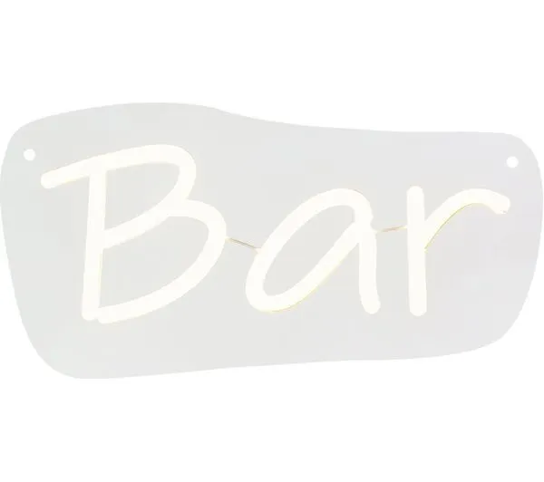 Premier Bar LED Neon Sign - Warm White