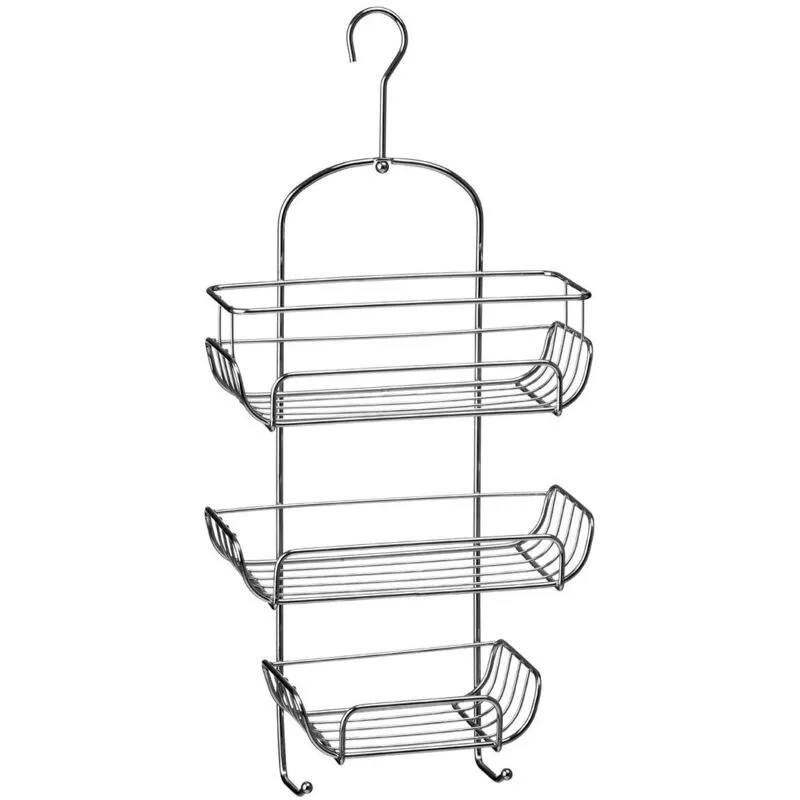 3 Tier Chrome Shower Caddy - Premier Housewares