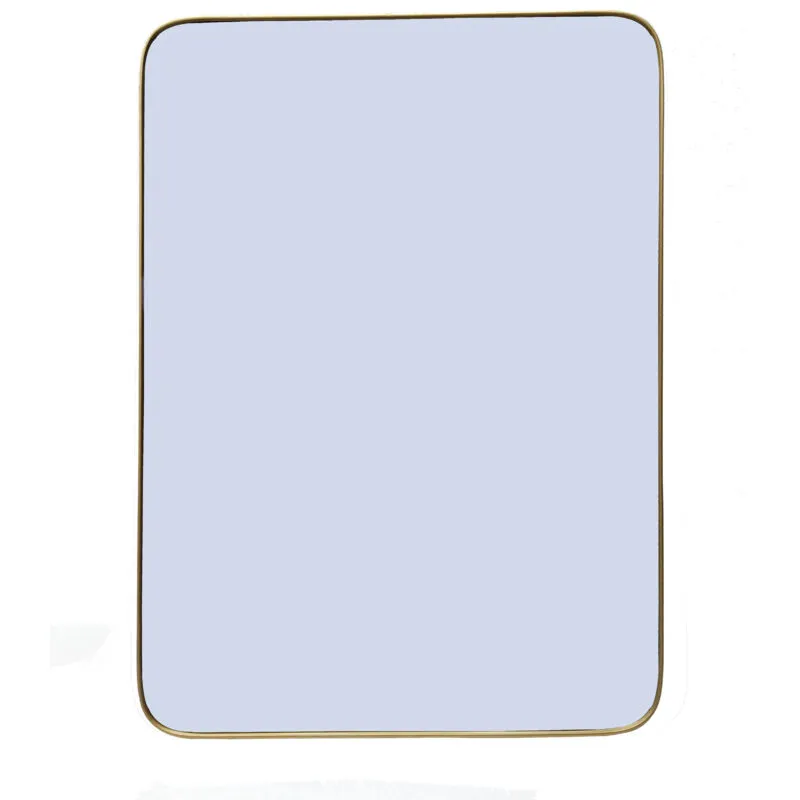 Gold Effect Frame Wall Mirror - Premier Housewares