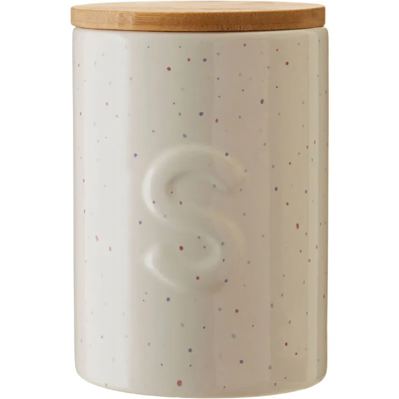 Orsina Fenwick Sugar Canister in Natural Natural