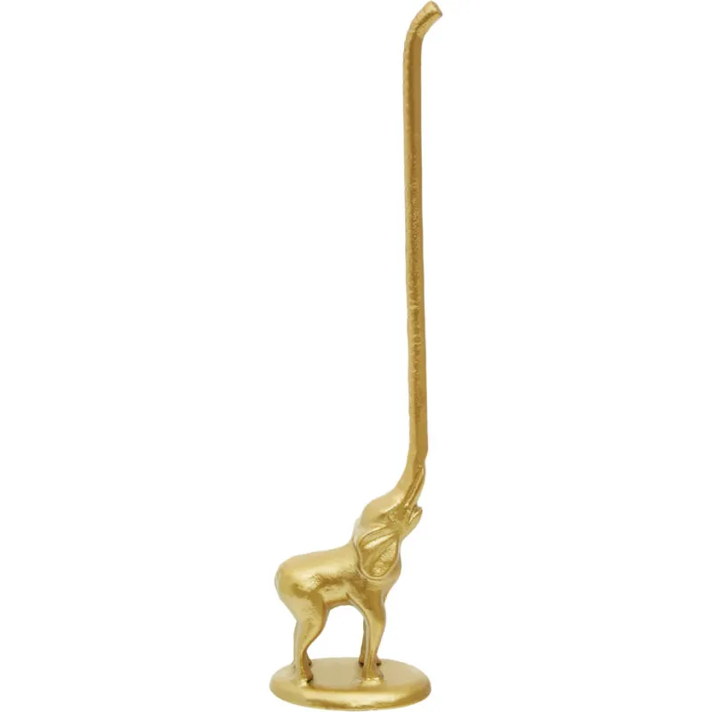 Premier Housewares Fauna Elephant Toilet Roll Holder with tail