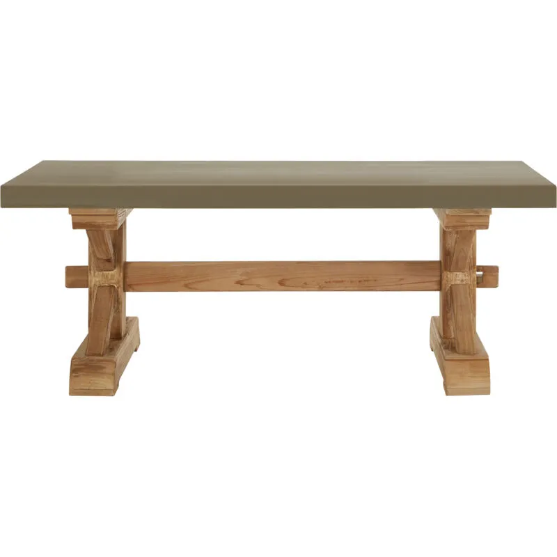 Orsina Traditional Wooden Coffee Table, Rustic Coffee Table, Natural Wood Coffee Table, Traditional Coffee Table Natural