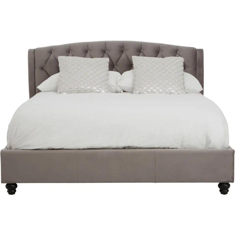 Premier Housewares - Josephine Velvet Kingsize Bed