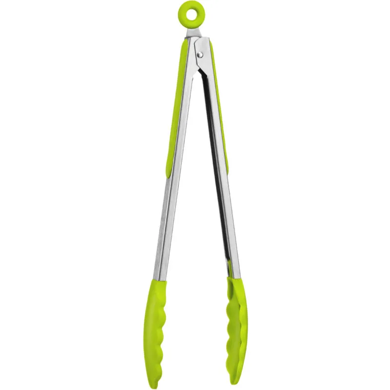 Premier Housewares - Lime Green Silicone Zing Tongs