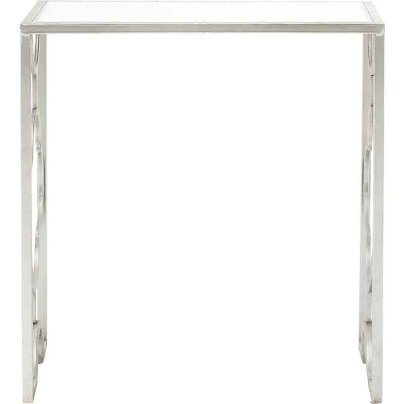 Premier Housewares - Merlin Silver Leaf Side Tables ââ'Âââ'Ĺ› Set of 2