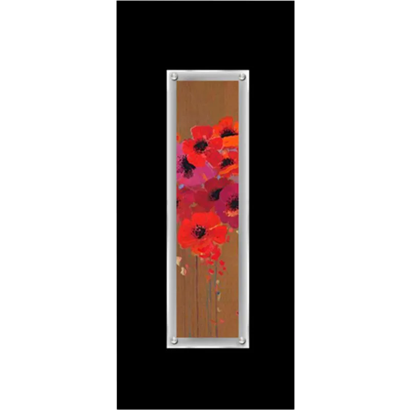 Premier Housewares - Poppies Rectangular Framed Wall Art