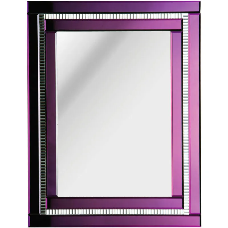 Premier Housewares - Purple Deco Mirror