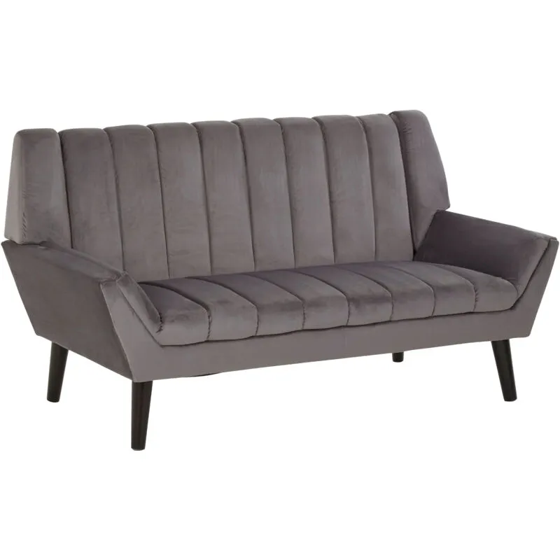 Premier Housewares - Savina 2 Seat Grey Sofa