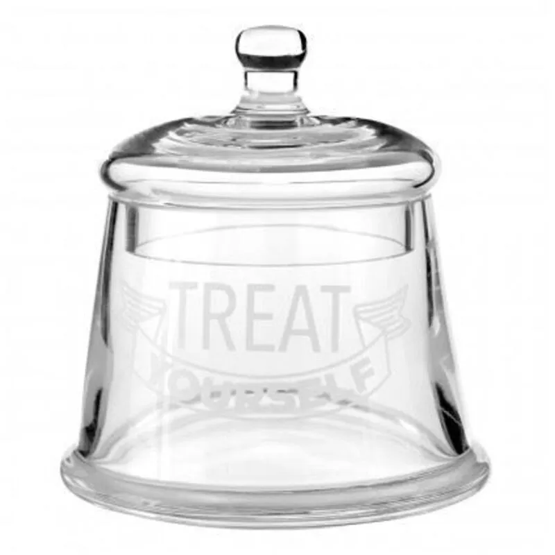 Premier Housewares - Treat Yourself Glass Storage Jar