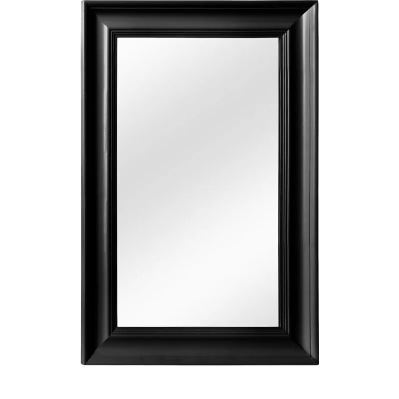 Urban Matte Black Wall Mirror - Premier Housewares