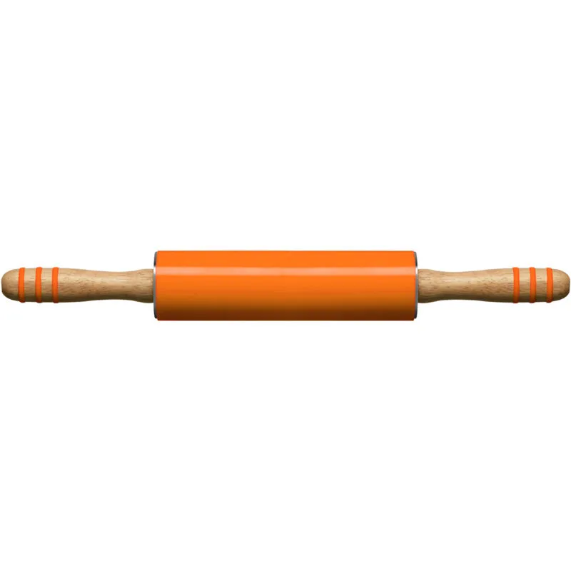 Zing Orange Silicone Rolling Pin - Premier Housewares