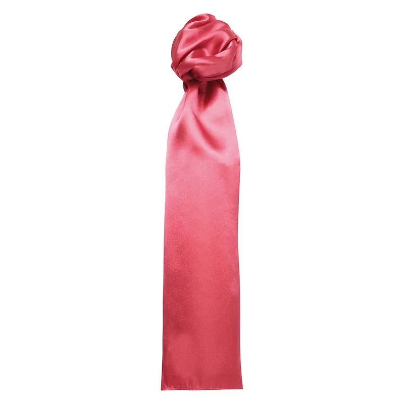 Premier Men's Colours Plain Scarf in Fuchsia Fuchsia