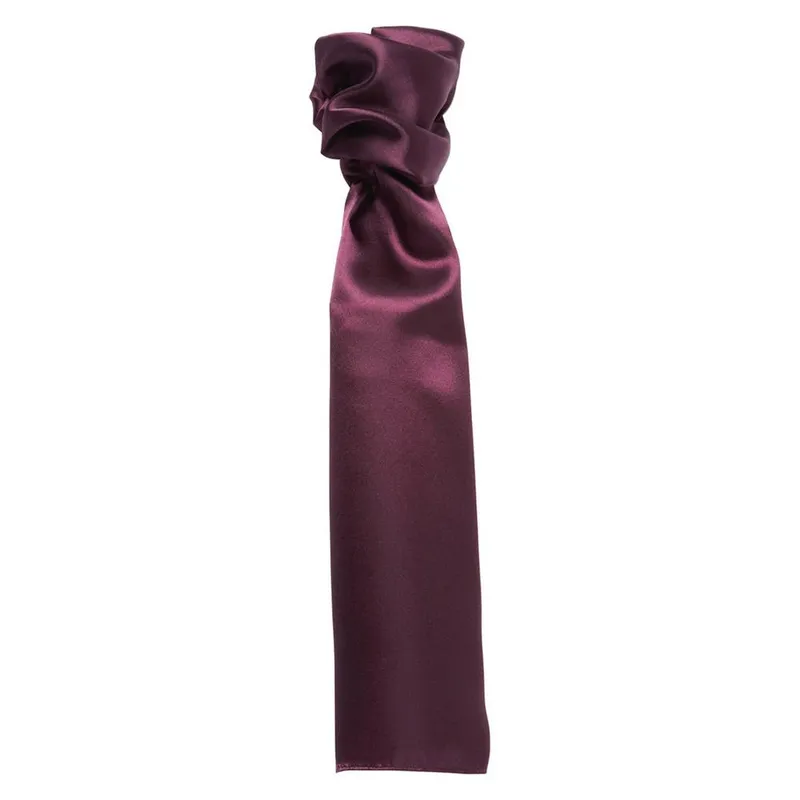 Premier Men's Colours Plain Scarf in Purple Purple
