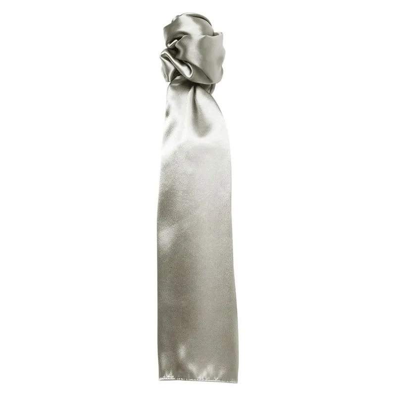 Premier Unisex Colours Plain Scarf (Silver) - One Size