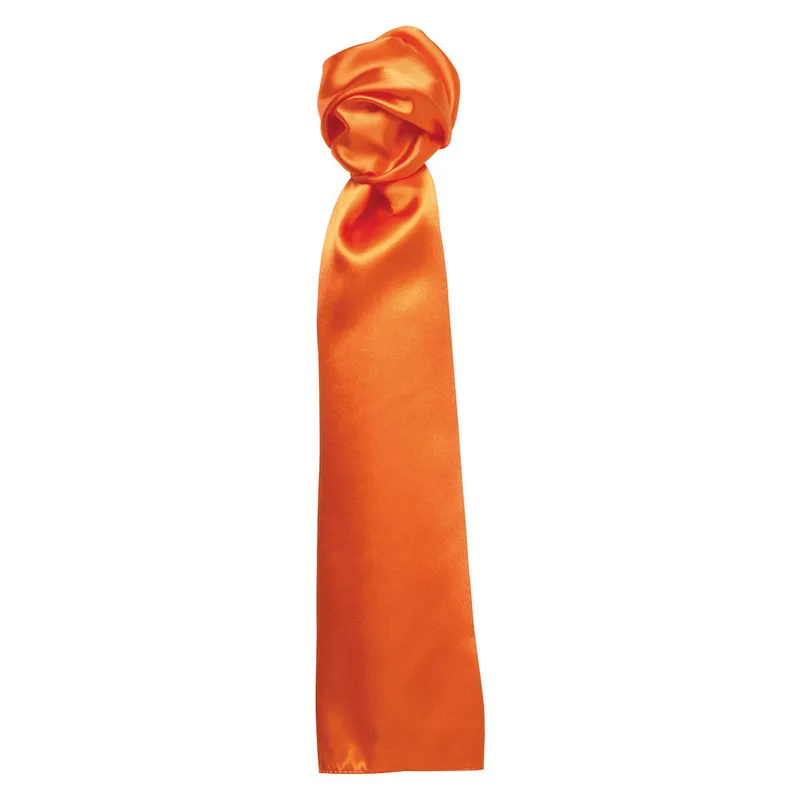 Premier Unisex Colours Plain Scarf (Orange) - One Size