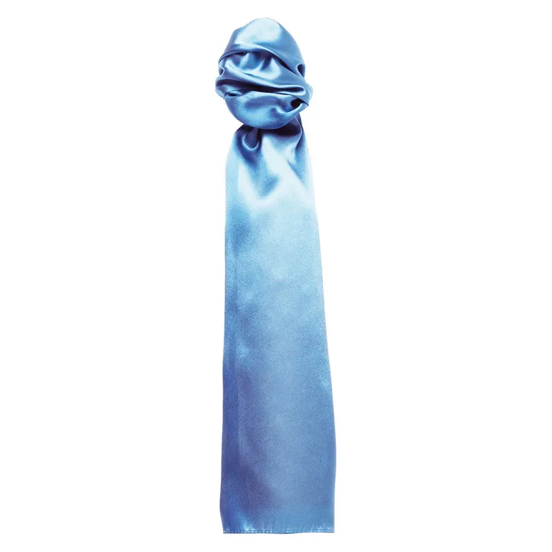 Premier Unisex Colours Plain Scarf (Mid Blue) - One Size